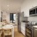 kitchen on wood-style flooring and with easy access to the living room